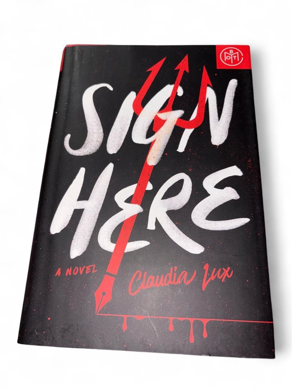 book - sign here